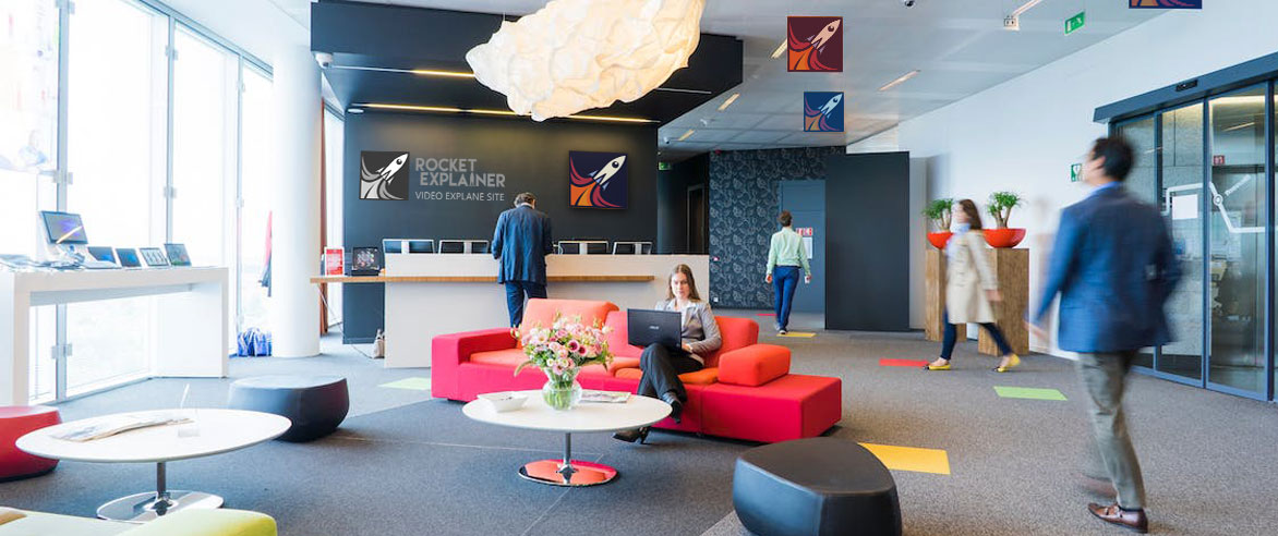 Office interior Coworking space