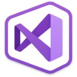 Purple Visual Studio Code Logo